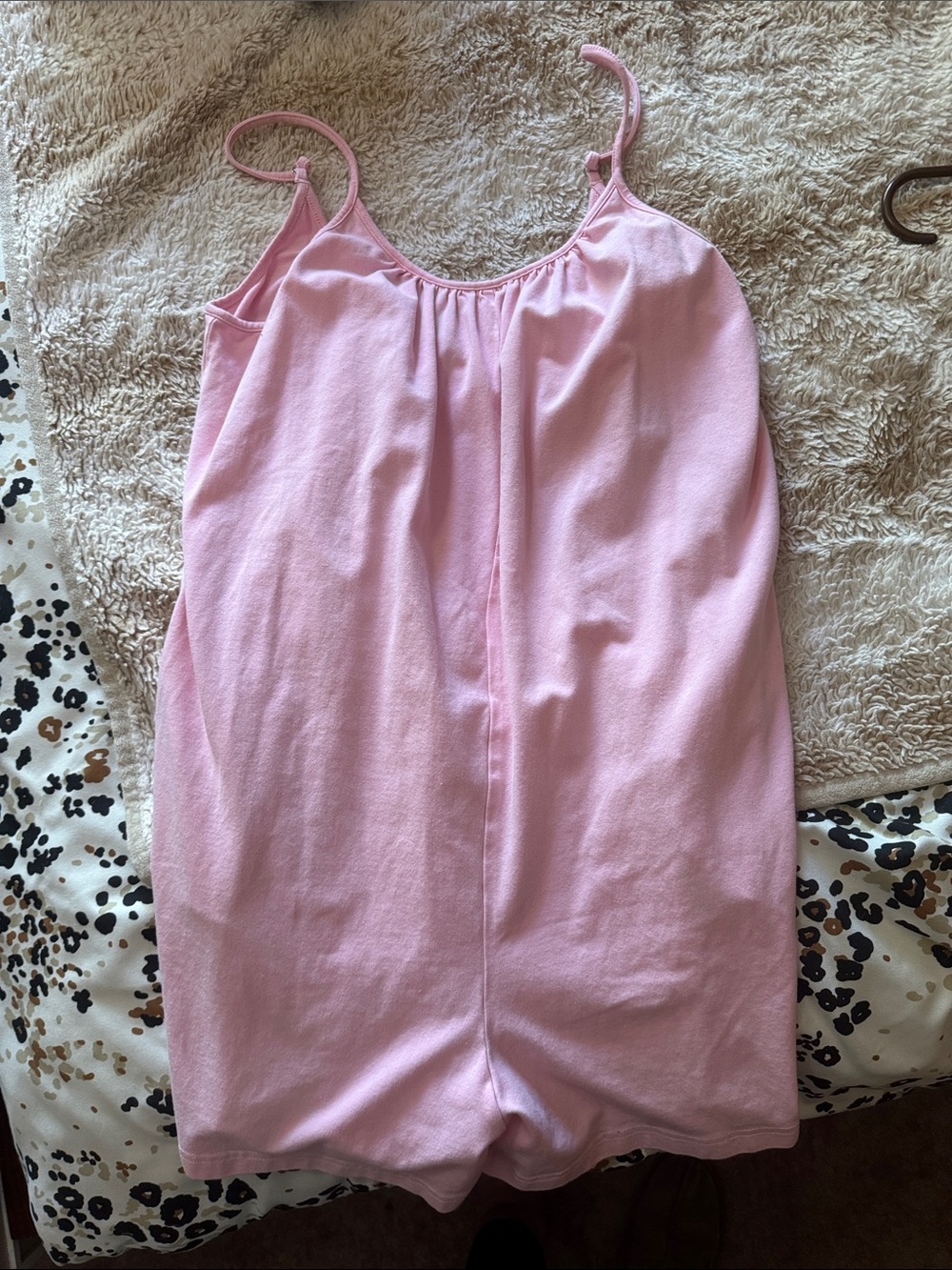 Light Pink Women's Sleeveless Romper